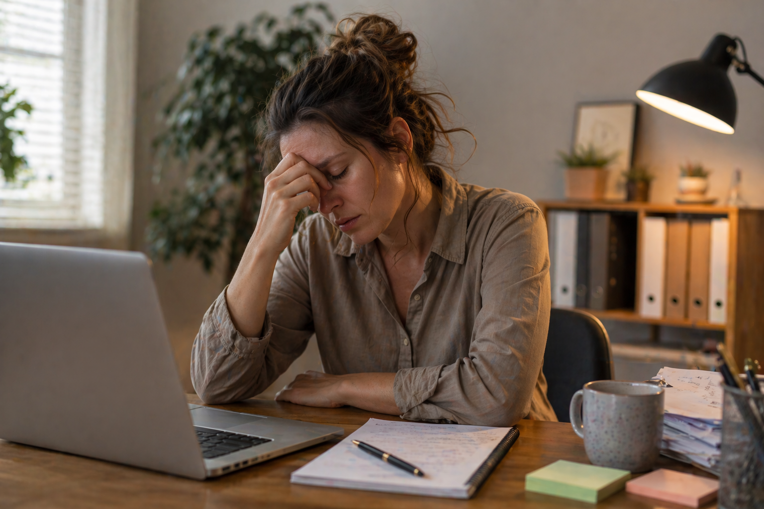 Exaustão emocional no trabalho e cansaço mental em Itapetininga